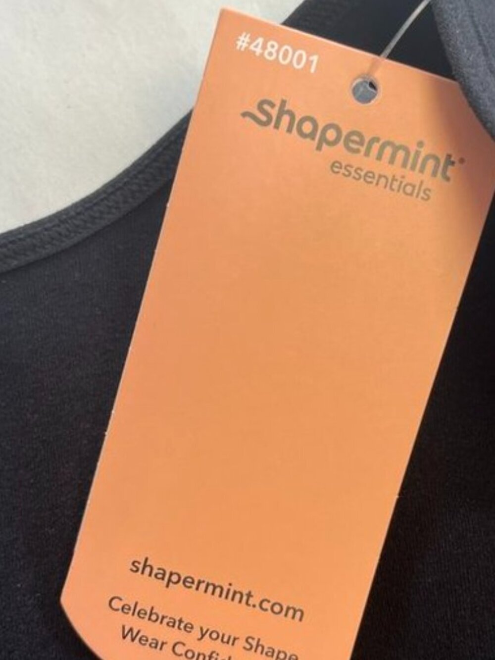 Shapermint Essentials Black Short Sleeve Shaping Tee 3XL NWT - Picture 11 of 12